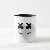 Farbenfrohe Kaffeetasse mit Doodle-Muster | Süße C (Zentrum)