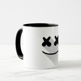 Farbenfrohe Kaffeetasse mit Doodle-Muster | Süße C