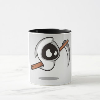 Farbenfrohe Kaffeetasse mit Doodle-Muster | Süße C
