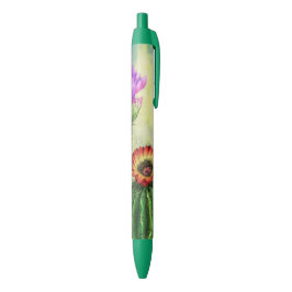 Farbenfrohe Kaktus Pen Schöne Blume Kugelschreiber
