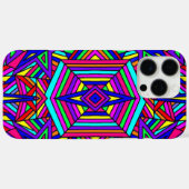 Farbenfrohe Kaleidoskop Fall-Mate iPhone Fall Case-Mate iPhone Hülle (Rückseite (Horizontal))