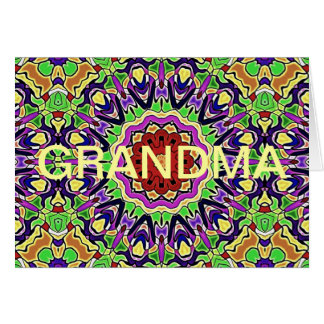 Farbenfrohe Kaleidoskop-Muster