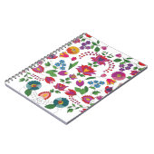 Farbenfrohe Kalocsa Notizblock (Linke Seite)