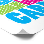 Farbenfrohe Kardiologie Poster (Ecke)