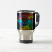 Farbenfrohe Karibik von David Wilder Tasse (VorderseiteRechts)