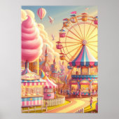 Farbenfrohe Karnevalsmesse Poster (Vorne)