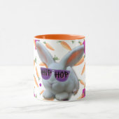 Farbenfrohe Karotten und Whimsikbraun Tasse (Zentrum)