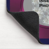 Farbenfrohe Karussellpferde Design-Foto Mousepad (Ecke)