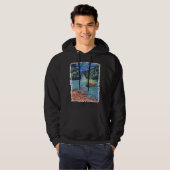 Farbenfrohe Kaskade Hoodie (Vorne ganz)