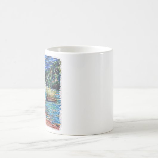 Farbenfrohe Kaskade Kaffeetasse (Mittel)