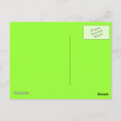 Farbenfrohe Kassetten Postkarte (Rückseite)
