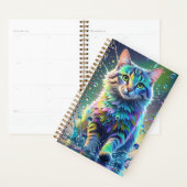 Farbenfrohe Katze, Splash, Malerei, Farbsortierung Planer (Anzeige)