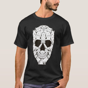Farbenfrohe Katzen der Fantasie T-Shirt