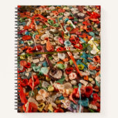 Farbenfrohe Kaugummi Notizblock (Vorderseite)