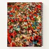 Farbenfrohe Kaugummi Notizblock (Rückseite)