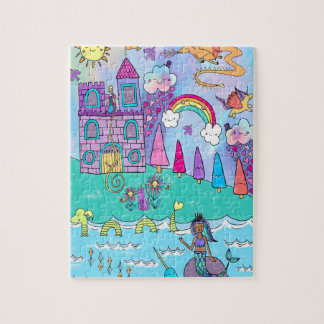 Farbenfrohe Kawaii Magische Fantasie Fairytale Puz Puzzle