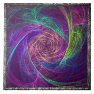 Farbenfrohe Keramik Fliese