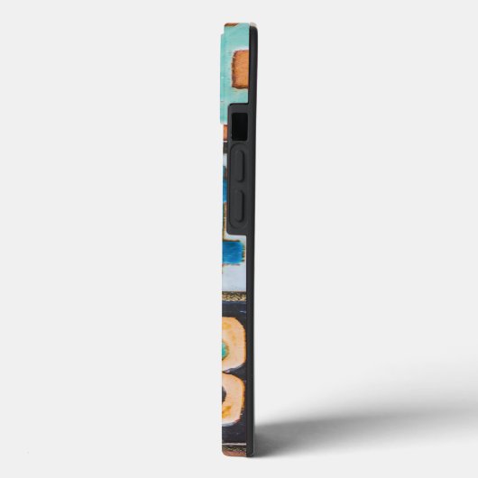 Farbenfrohe Keramik Fliesen Muster Design Case-Mate iPhone Hülle (Rückseite / Links)