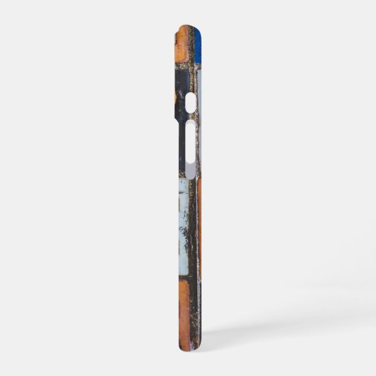 Farbenfrohe Keramik Fliesen Muster Design iPhone 16 Hülle (Linke Seite)