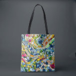 Farbenfrohe Kies Mosaik Kunst Tasche<br><div class="desc">Farbenfrohe Kies Mosaik Kunst</div>