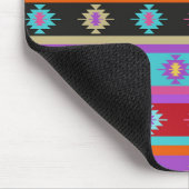 Farbenfrohe Kilim Rug Style Ornament Mousepad (Ecke)