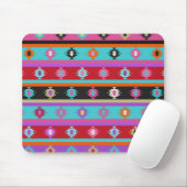 Farbenfrohe Kilim Rug Style Ornament Mousepad (Mit Mouse)
