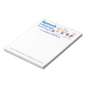Farbenfrohe Kinder-Note-Pad des benutzerdefinierte Notizblock (Rotiert)