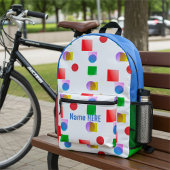 Farbenfrohe Kinder Schulrucksack Bedruckter Rucksack