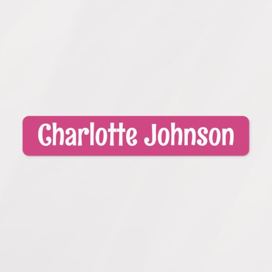 Farbenfrohe Kindergartenbezeichnung Etiketten (Design 1)