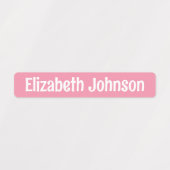 Farbenfrohe Kindergartenbezeichnung Etiketten (Design 2)