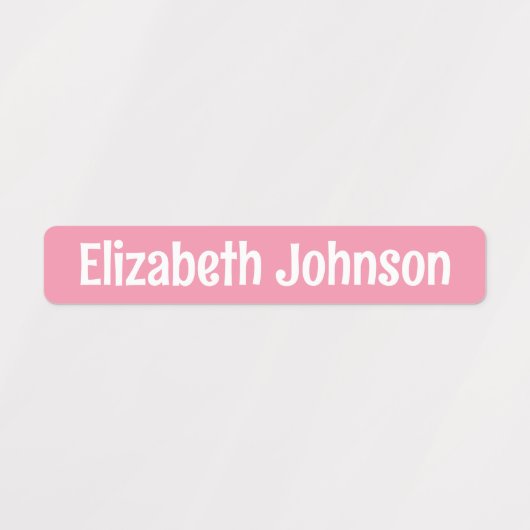 Farbenfrohe Kindergartenbezeichnung Etiketten (Design 2)