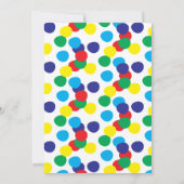 Farbenfrohe Kindergeburtstag Jump Bounce House Par (Rückseite)