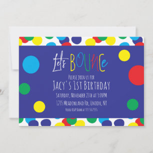 Farbenfrohe Kindergeburtstag Jump Bounce House Par