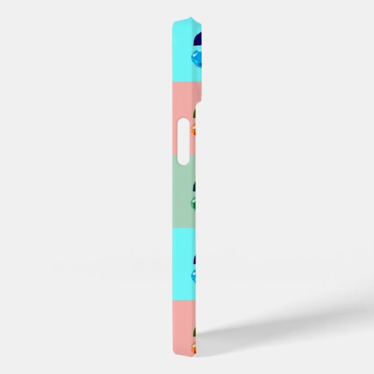 Farbenfrohe Kirchen - Pop Art Case-Mate iPhone Hülle (Rückseite / Rechts)