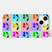 Farbenfrohe Kirchen - Pop Art Case-Mate iPhone Hülle (Rückseite (Horizontal))