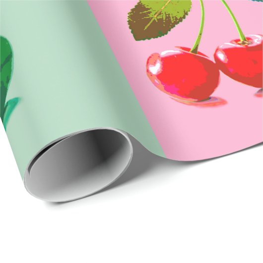 Farbenfrohe Kirchen - Pop Art Geschenkpapier (Rolleneckpunkt)