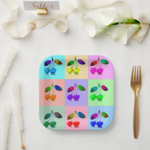 Farbenfrohe Kirchen - Pop Art