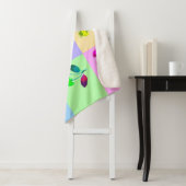 Farbenfrohe Kirchen - Pop Art Sherpadecke (Beispiel)