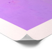 Farbenfrohe Kiss Abstrakt Art Poster (Ecke)