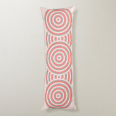 Farbenfrohe Kissen mit kreisförmigem Design (Rückseite (Vertikal))