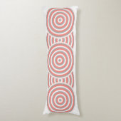 Farbenfrohe Kissen mit kreisförmigem Design (Vorderseite Vertikal)