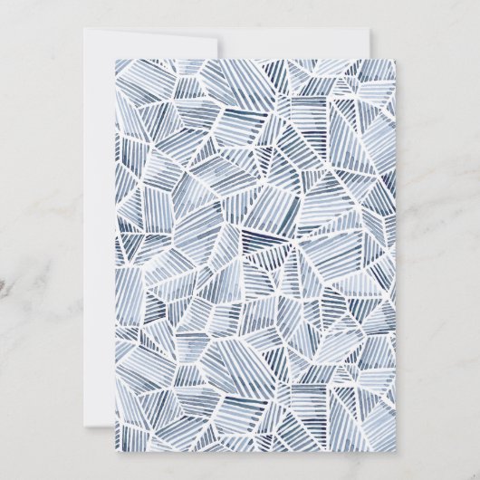 Farbenfrohe Kite & Blue Sky Geburt Einladung (Rückseite)