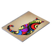 farbenfrohe Kitty Notizblock (Linke Seite)