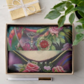 farbenfrohe Kitty Seidenpapier (Geschenk)