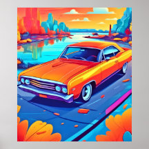 Farbenfrohe Klassik Ride Design