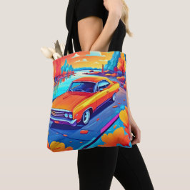 Farbenfrohe Klassik Ride Design Tasche