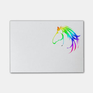 Farbenfrohe, klassische, mehrfarbige Rohölkopflogo Post-it Klebezettel