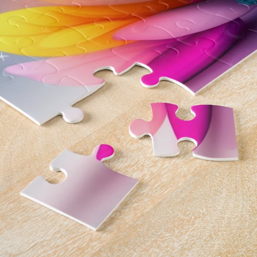 Farbenfrohe kleine Fairy Puzzle (Seite)