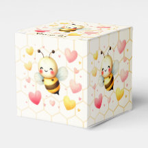 Farbenfrohe kleine Honey Bee Baby Dusche Niedlich