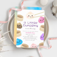 Farbenfrohe kleine Klößchen Kawaii Babyparty